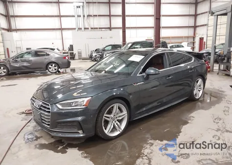 2018 Audi A5 2.0T Premium z USA, uszkodzony, nr VIN WAUFNCF50JA010570